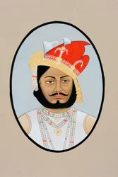 Miniatyrmaleri av Bairi Sal Jaisalmer