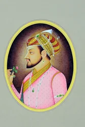 Miniatyrmaleri av Mughal-keiseren Shah Jahan