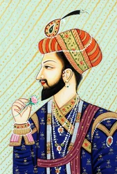 Miniatyrmaleri av Mughal-keiseren Shah Jahan