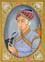 Miniatyrmaleri av Mughul-keiseren Akbar