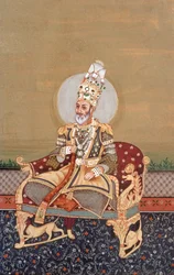 Mogul-miniatyrmaleri Bahadurshah Jafer
