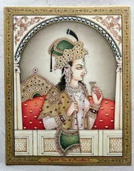 Portrett av Arjumand Banu Begum (død 1631) Mumtaz-i Mahal