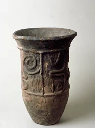Terrakottakrukke fra Chiba, Jomon-perioden 13.-11. århundre f.Kr