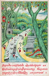 Å lytte kan høres. Av. 1910 (illustrasjon)