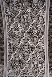 Detalj av en bue (stucco)