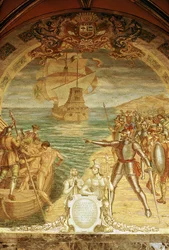 Francisco Pizarro (mosaikk)