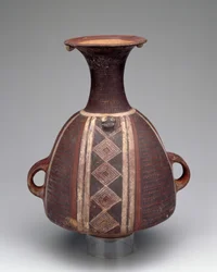 Fartøy, Inka (keramikk og pigment)