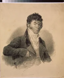Portrett av den første russiske filologen Aleksandr K. Vostokov (1781–1864)