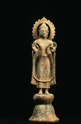 Buddha, Davaravati-perioden (bronse)