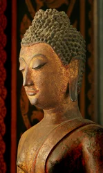 Lanna Sukhothai Style Buddha (bronse)