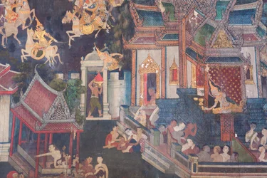 Veggmalerier i Buddhaisawan-kapellet, Wang Na-palasset (maleri)