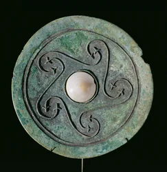 Mirror, Dongson Culture ca. 200 f.Kr.-200 e.Kr., Vietnam (bronse)