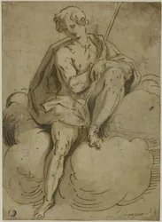 Sittende døperen Johannes