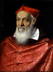 Cardinal Ricci (olje på panel)