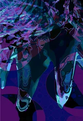 Artichoke_abst_vert3b (digital)