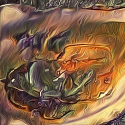 Oyster on a Half Shell, 2021 (digital)