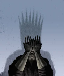 Macbeth, 2000 (skrapebrett, digitalt fargelagt)