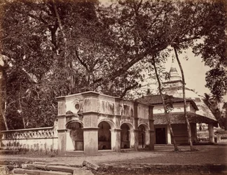 Buddhisttempel, koloni, ca. 10.