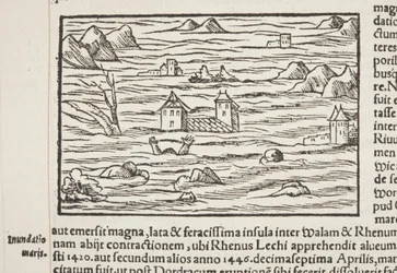 Cosmographia, detalj av Fol 516