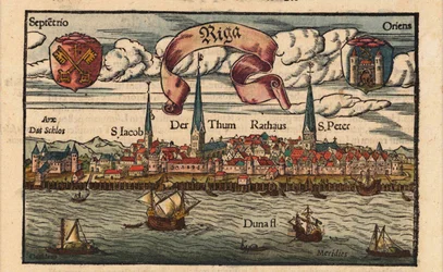 Riga Fra Cosmographia, ca 1568