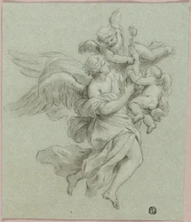Engel med Putti