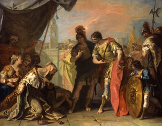 Alexander og familien til Darius, ca. 1708-1710
