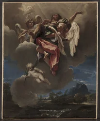 Studie for "An Apotheosis of a Saint" (for San Bernardino dei Morti, Milano)