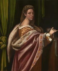 Portrett av en dame, 1540-tallet