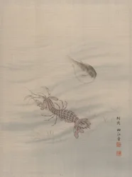 Bunnen av havet viser Cray Fish, ca. 1890-92.