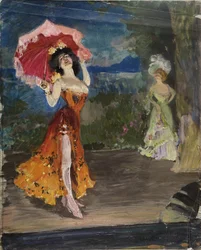 Danser, tidlig på 1900-tallet
