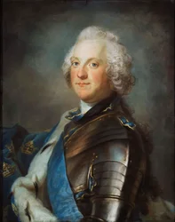 Portrett av Adolph Frederick, 1710-1771, konge av Sverige, mellom 1751-1786.