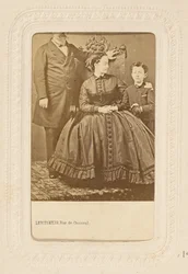 [Napoleon III, keiserinne Eugenie og Eugene Louis Jean Joseph Bonaparte]