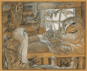 Bonden og domovoyen, 1922.