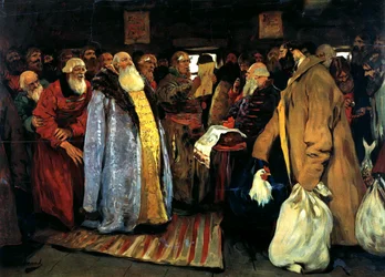 Ankomsten av en voivode, 1907.