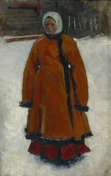 Piken i den røde pelsfrakken, 1903-1906