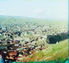 Utsikt over Tiflis (nå Tbilisi) fra eiendommen til Saint David