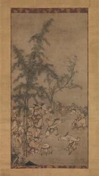 Seven Sages of the Bamboo Grove, 1550-tallet.