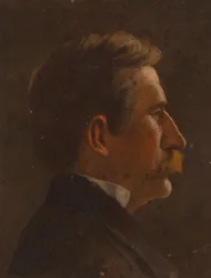Mannlig profil