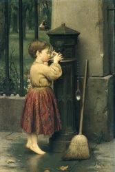 The Crossing Sweeper, ca. 1860-årene.