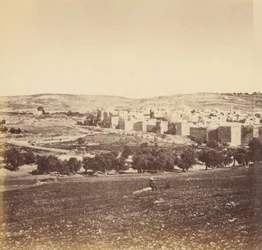 Panoramautsikt over byen