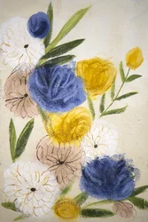 Moderne blomsterbukett