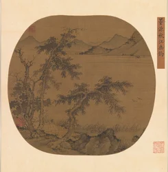 Fiske i Autumn River, ca. 1370.