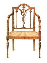 Satinwood stol, 1908