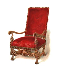 Polstret stol, 1905