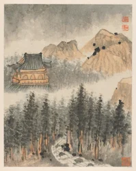 Minner om Qinhuai-elven, 1642-1707.