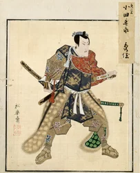 Blad fra Album of Actor Portraits, ca. 1790-1810.