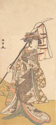 Kabuki ac and r Segawa Chrysanthemum Woman Godt medlem Ah Feh Mae Road Stille morgen, ikke sant? 1777.