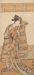 Den fjerde Iwai Hanshiro som kvinne, 1773 eller 1774.