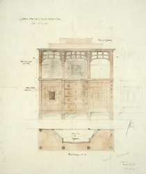 Design for skap i engelsk valnøtt og ibenholt