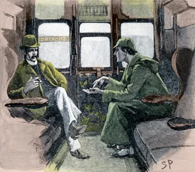 "Holmes ga meg en skisse av hendelsene", 1901